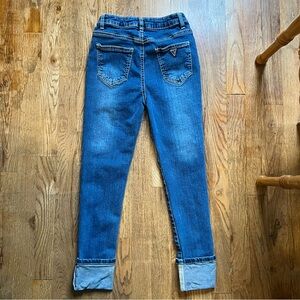 Guess Kids' Blue Jeans with Pink Trim Kids Girls Size 12